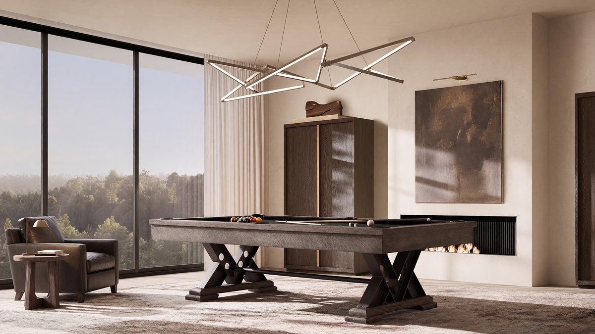 Vienna billiard table in a living room
