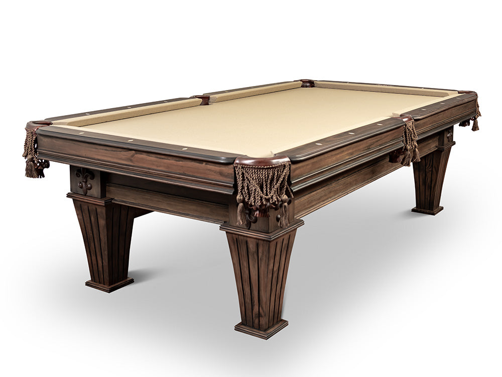 Brittany pool table Fleur de Lis