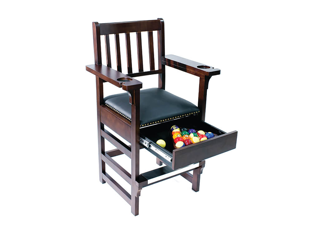Open Espresso Spectator chair