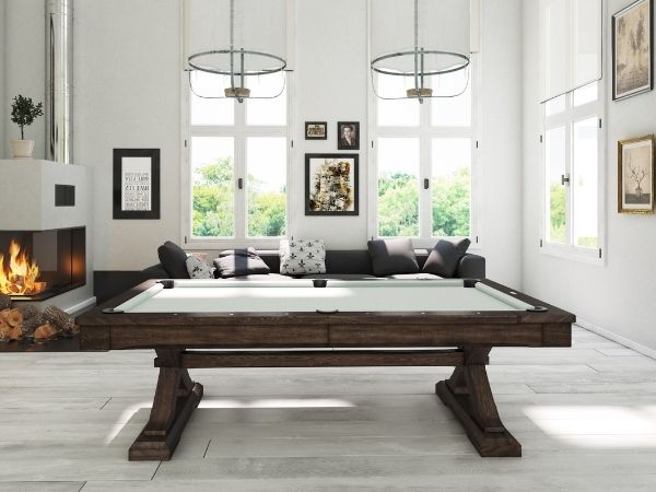 Kariba pool Table in living room