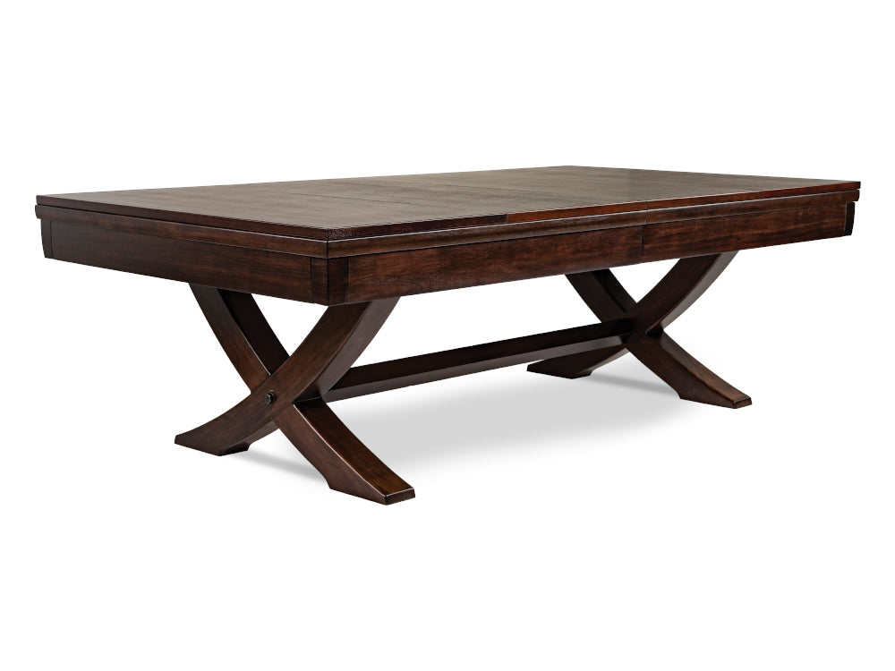 convertible dining and Pool Table with dining top