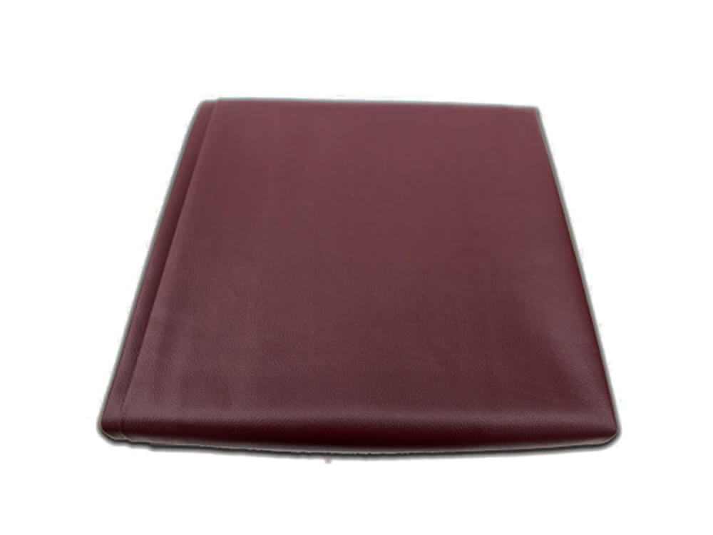 Burgundy pool table cover
