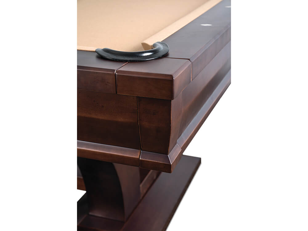 Hamilton pool table Top Corner