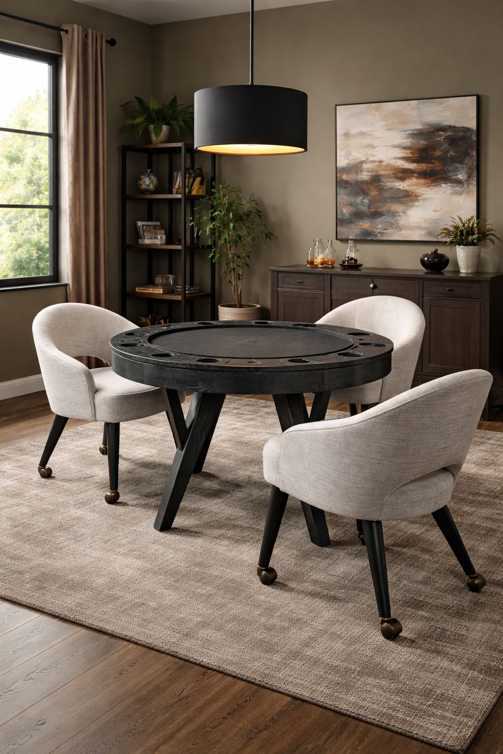 Tyler Convertible Poker / Dining Table