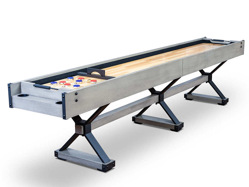 Phoenix shuffleboard with accessories
