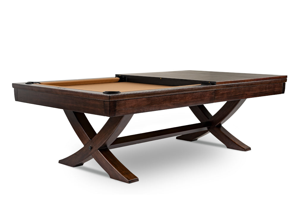 convertible dining and Pool Table with dining top
