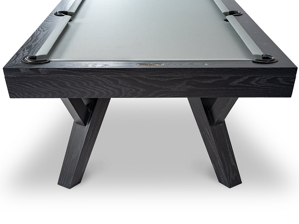 Tyler Charcoal Pool Table head rail