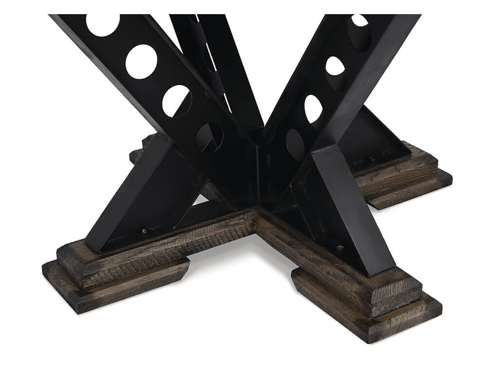 convertible Vienna dining and poker table base