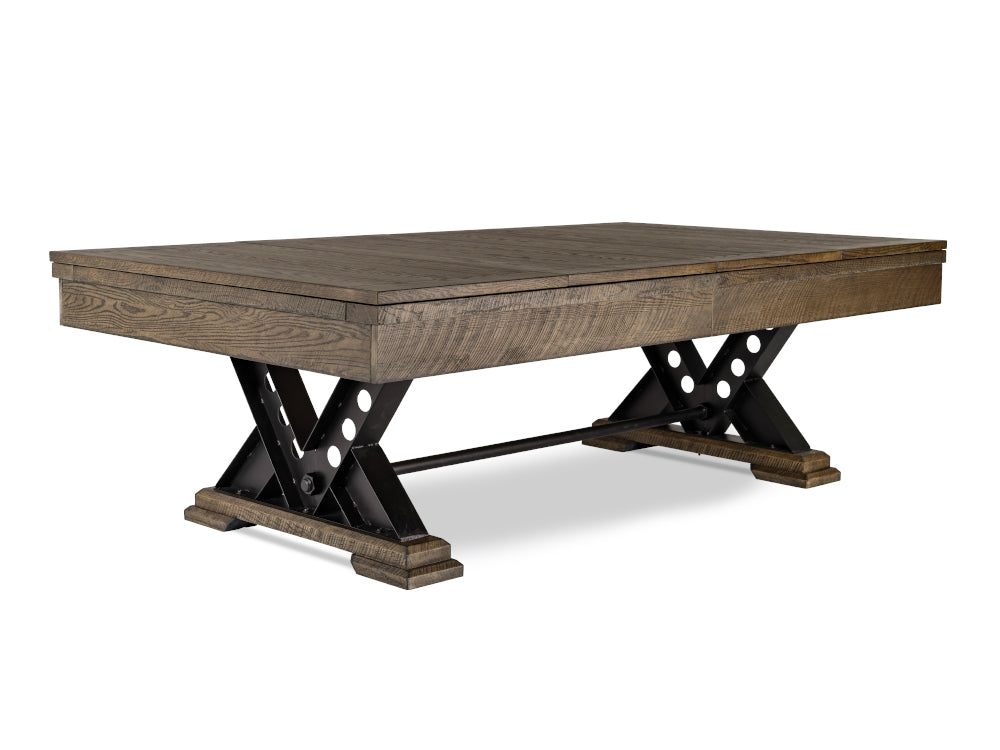 Vienna convertible dining and Pool Table with dining top