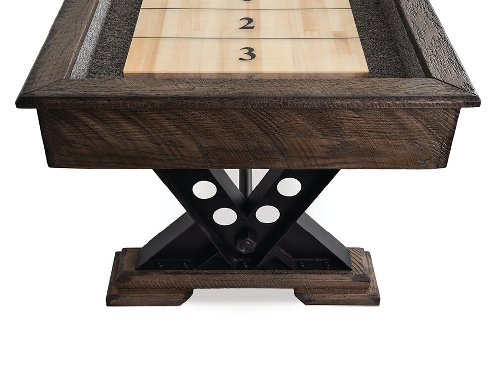 Vienna Shuffleboard  end view
