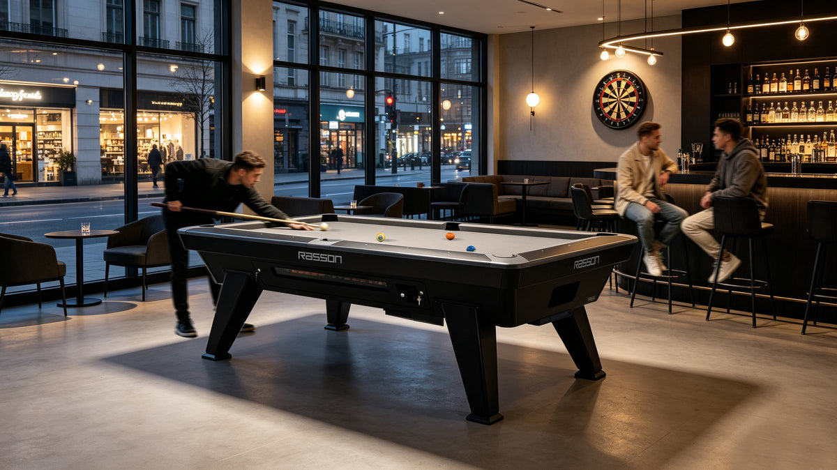 Rasson Apollo II pool table in a bar