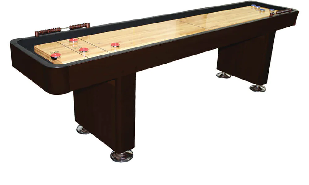 shuffleboard with storage