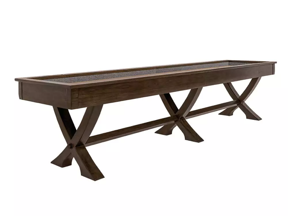 shuffleboard arched leg