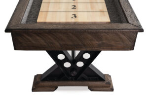 Vienna Shuffleboard  end view