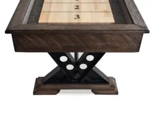 Vienna Shuffleboard  end view