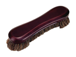 10.5" Horse hair pool brush in Mahogany