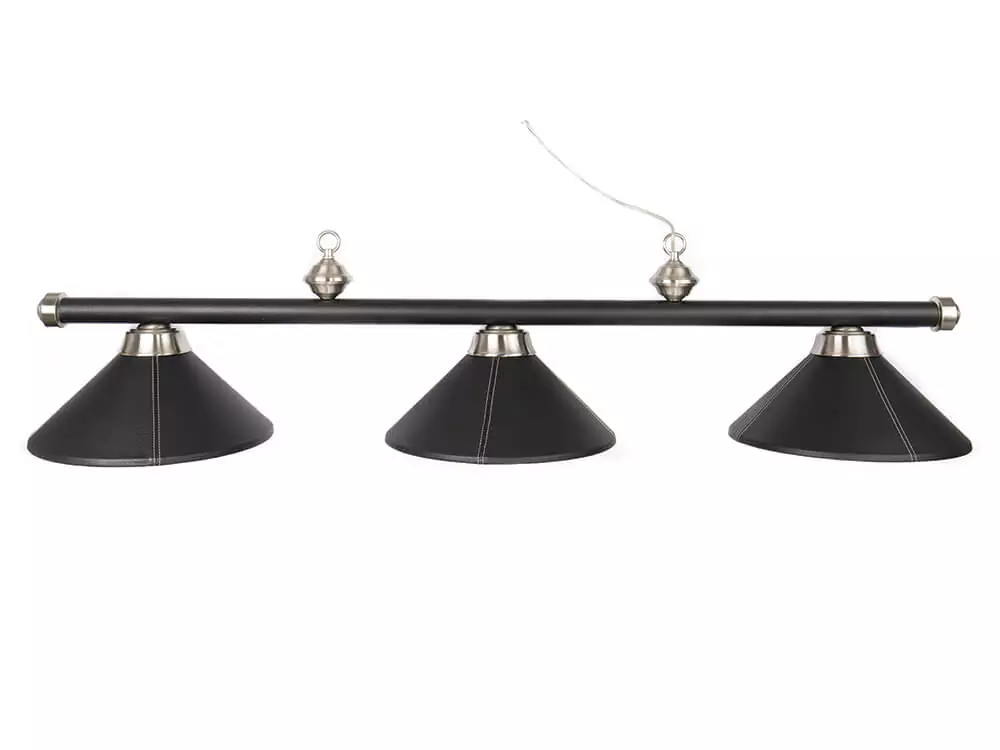 black pool table Lights