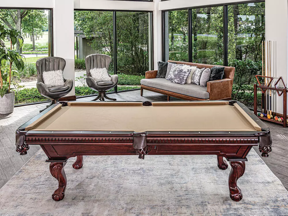 cape town pool table room setting