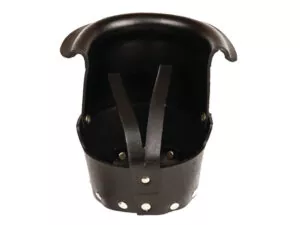 Drop leather pool pockets 
