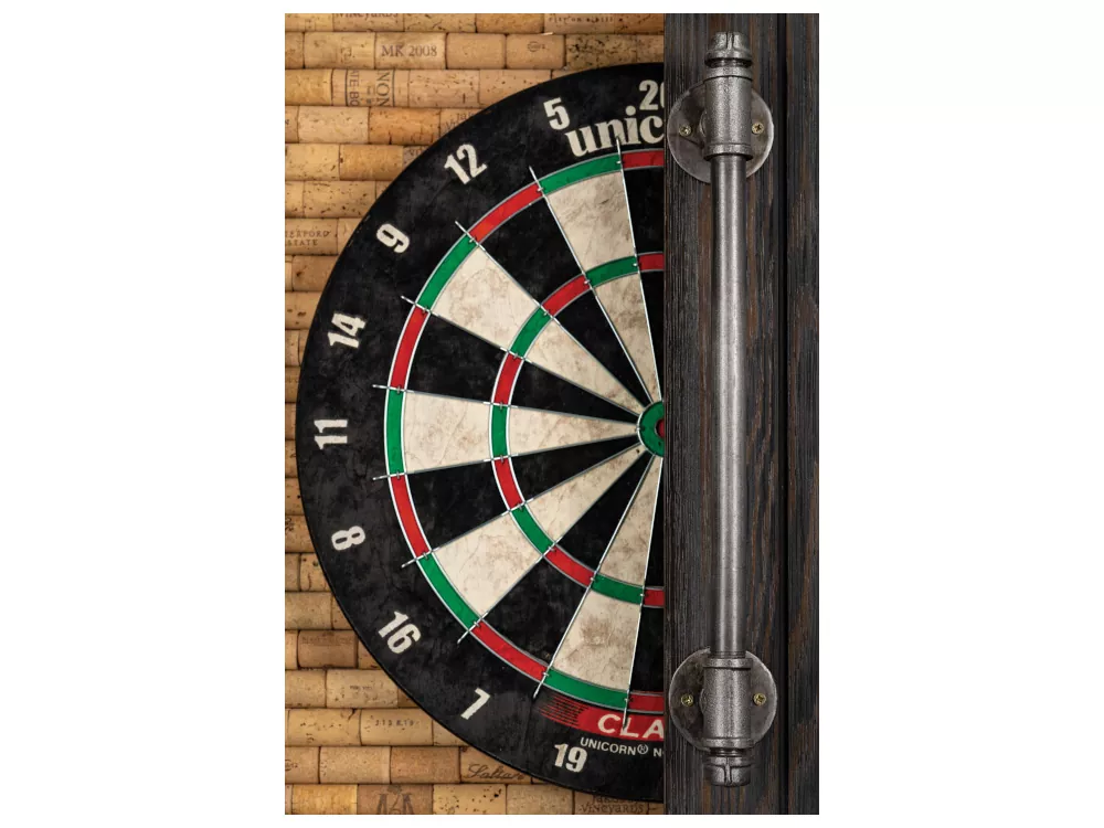 Industrial Dart Backboard and Handle