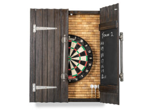 One side open Industrial Dartboard Cabinet 