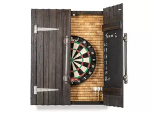 One side open Industrial Dartboard Cabinet