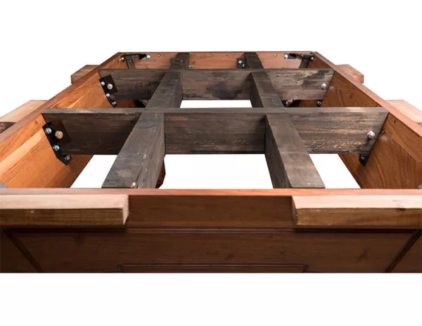 internal cross beams for pool table 