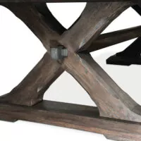 Kariba pool table leg close up