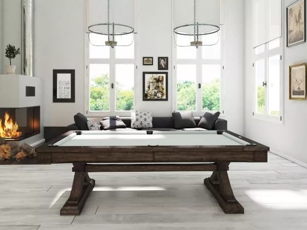 Kariba pool Table in living room