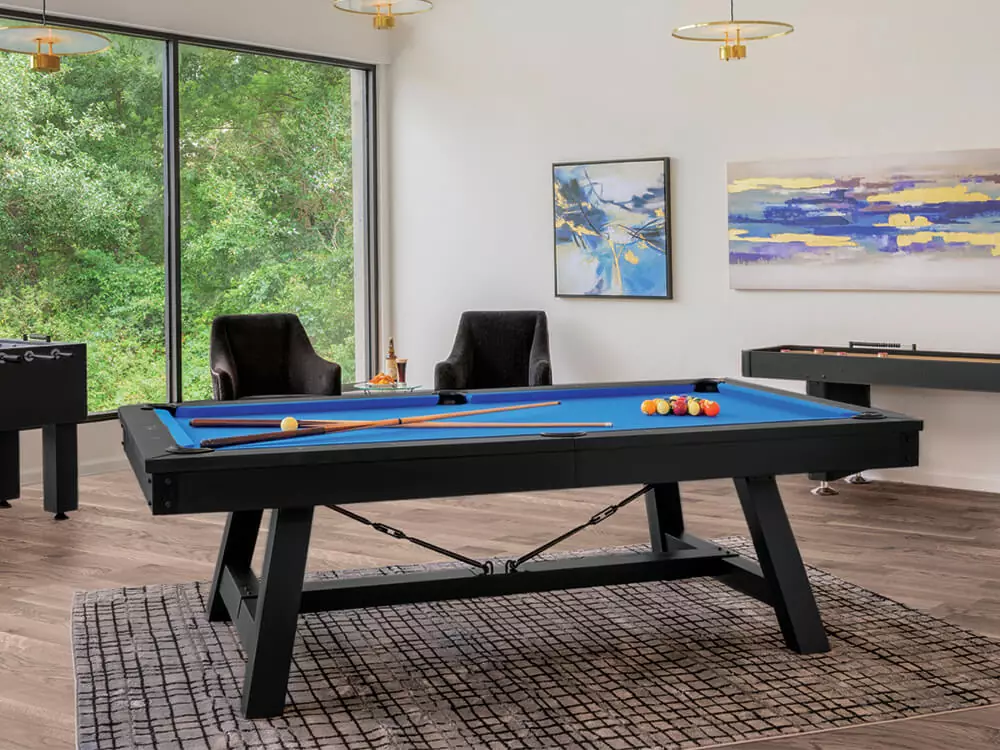 Madison Room setting 2 Madison pool table room setting
