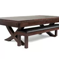 Reagan convertible dining and Pool Table with dining top