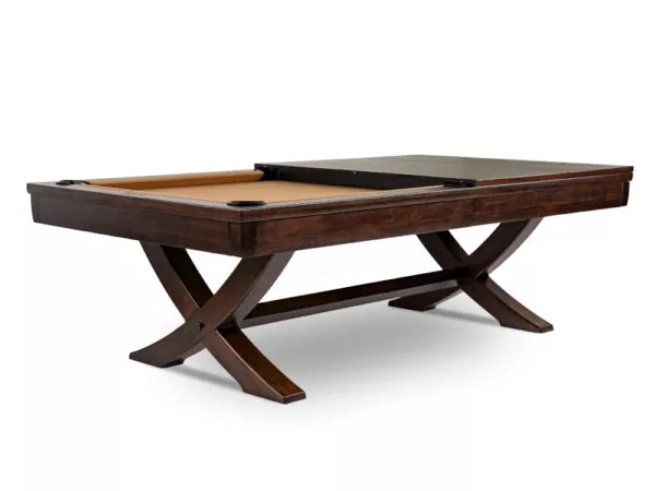convertible dining and Pool Table with dining top