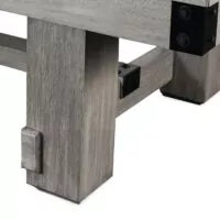 Silveton pool table leg close up