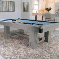 Silveton pool table room setting