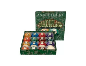 billiard Aramith camouflage pool ball set