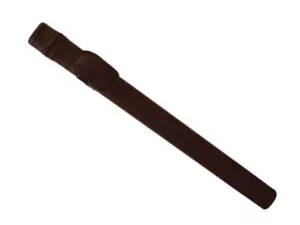 Oval pool Cue Case in dark brown