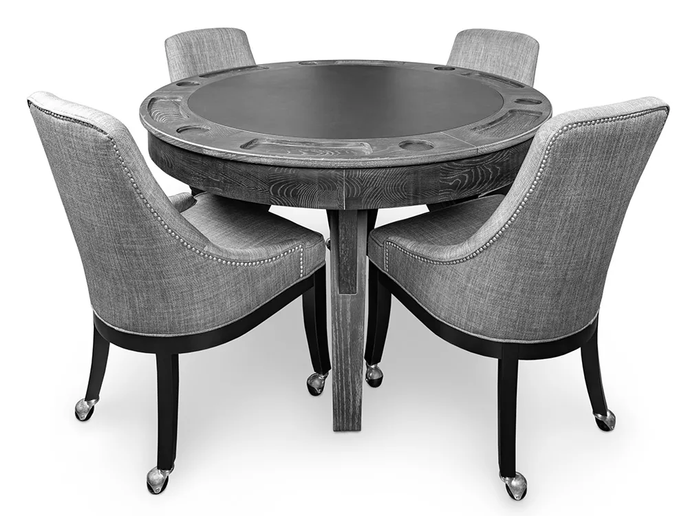 modern Poker table with chairs