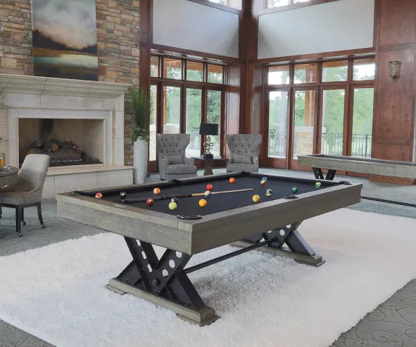 industrial pool table