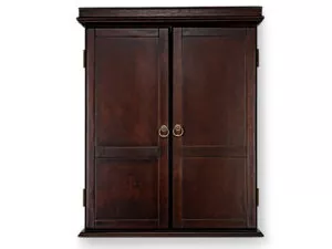 Classic Espresso Dartboard Cabinet