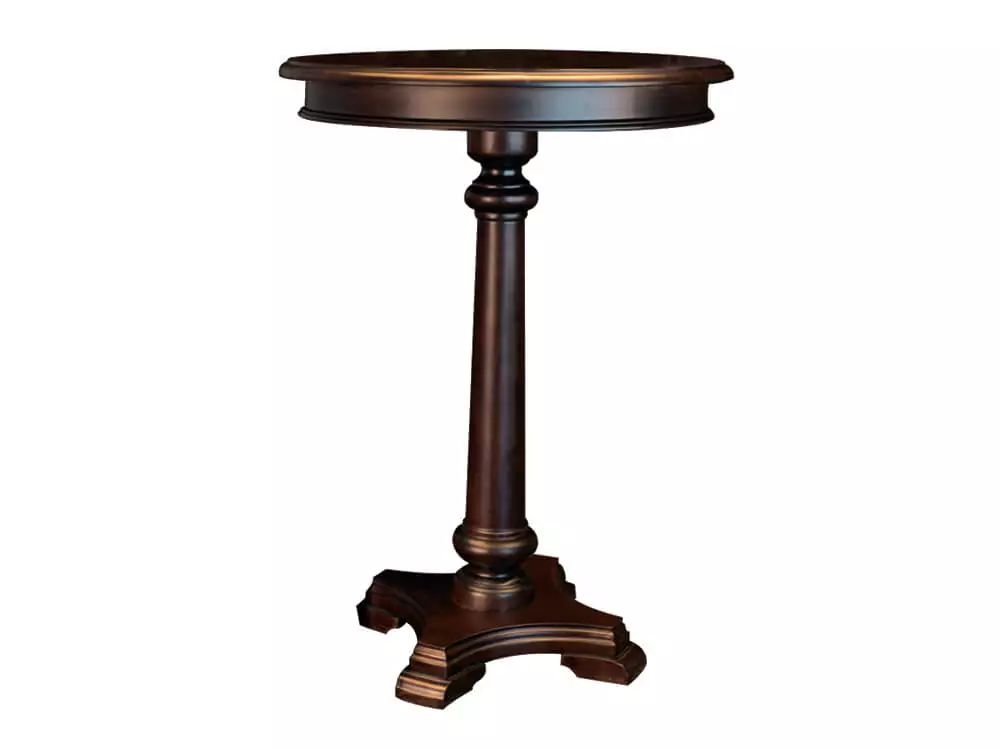 bar table in espresso 