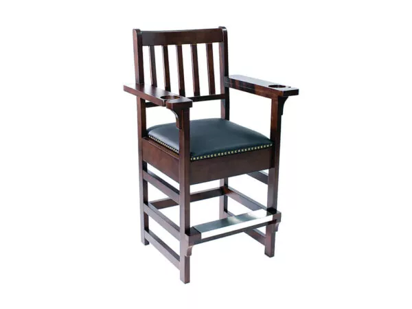 Closed Espresso Spectator chair 