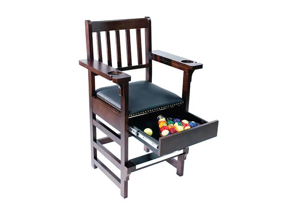Open  Espresso Spectator chair 