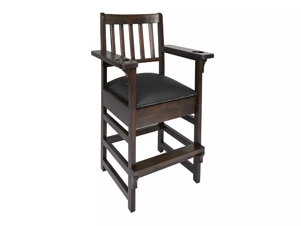 Gray Walnut pool Spectator Chair