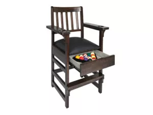 Gray Walnut pool Spectator Chair