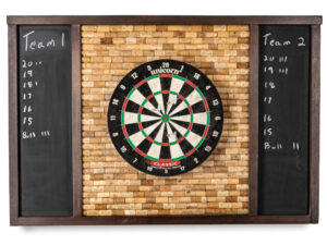 Dart Barkboard with wine cork