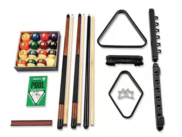Pool table accessories kit