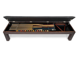 Reagan pool table Bench open