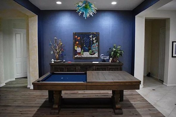 Carmel convertible dining and pool Table