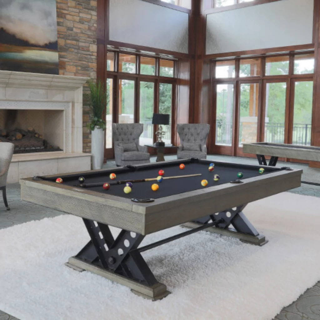Investing in Elegance: How a Luxury Pool Table Adds Value to Your Home | Vienna Convertible pool Table 