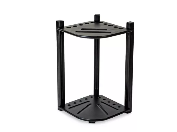 corner pool cue storage rack